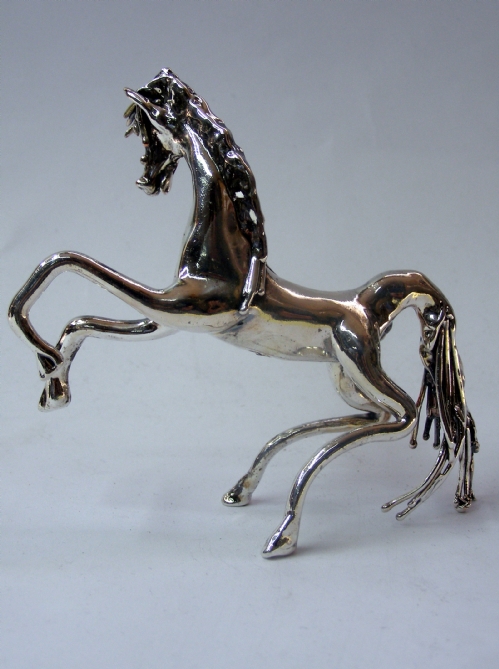 Sterling Silver Fantasy Horse Model 